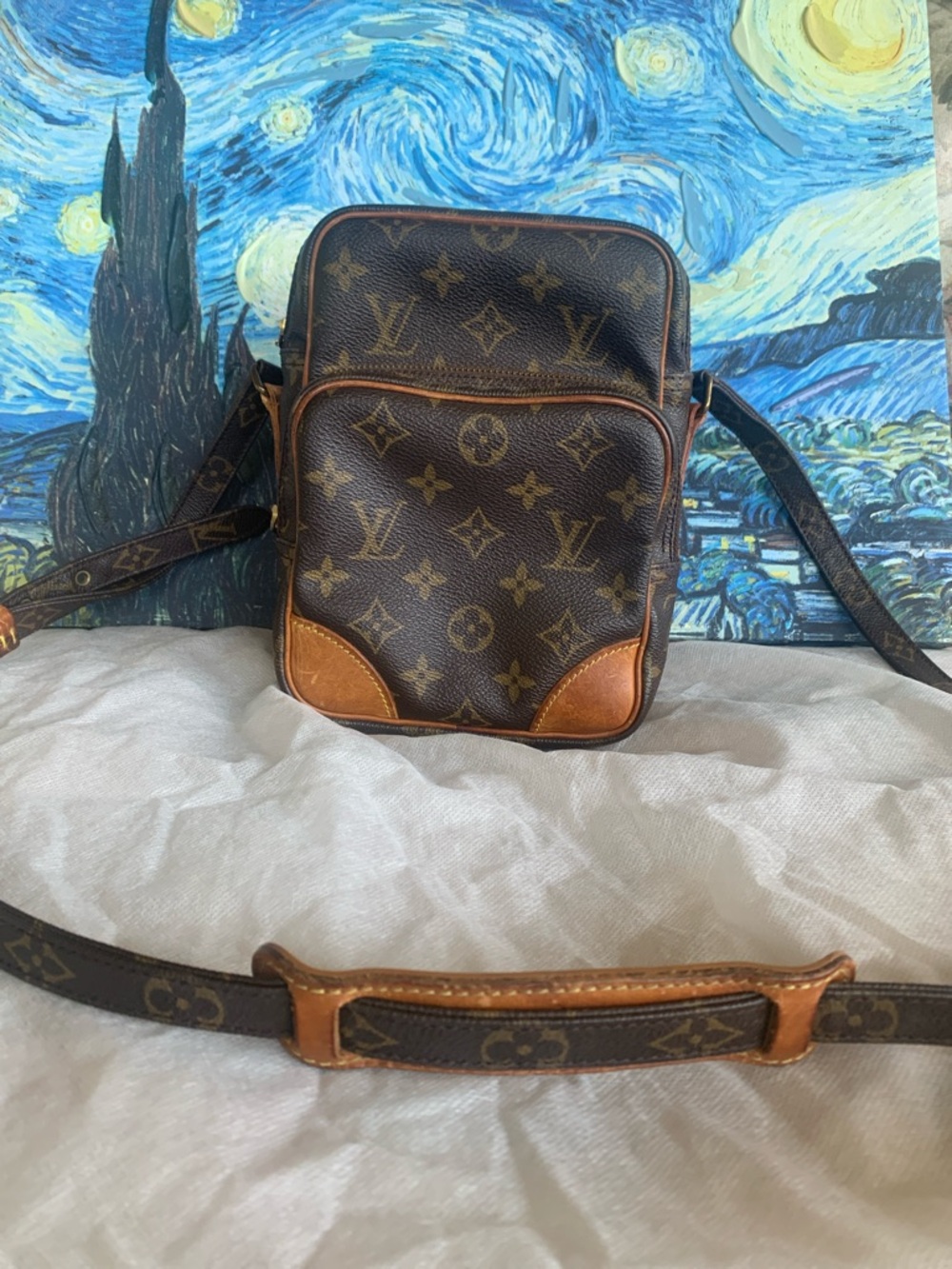 Louis Vuitton Amazon Crossbody  with COA